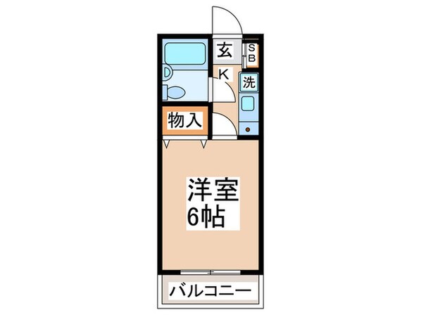 トキワ第２マンションの物件間取画像